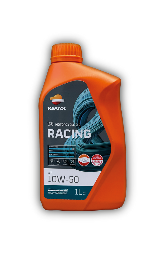 REPSOL | RACING 4T 10W50 1L 100% SYNTHETIC
